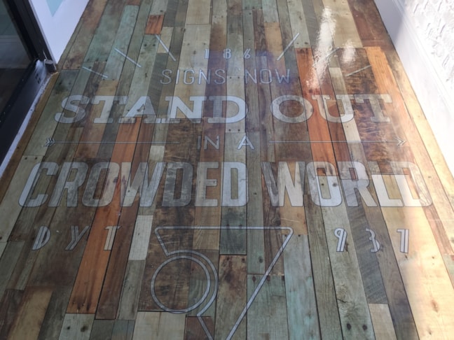 Floor Graphics in Beavercreek